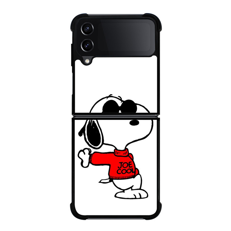 SNOOPY THE PEANUTS CHARLIE BROWN JOE COOL Samsung Galaxy Z Flip 4 Case Cover