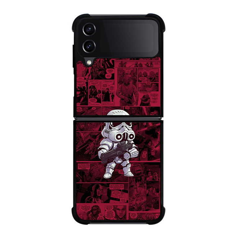 STORMTROOPERS STAR WARS COMICS Samsung Galaxy Z Flip 4 Case Cover STORMTROOPERS STAR WARS COMICS Samsung Galaxy Z Flip 4 Case Cover