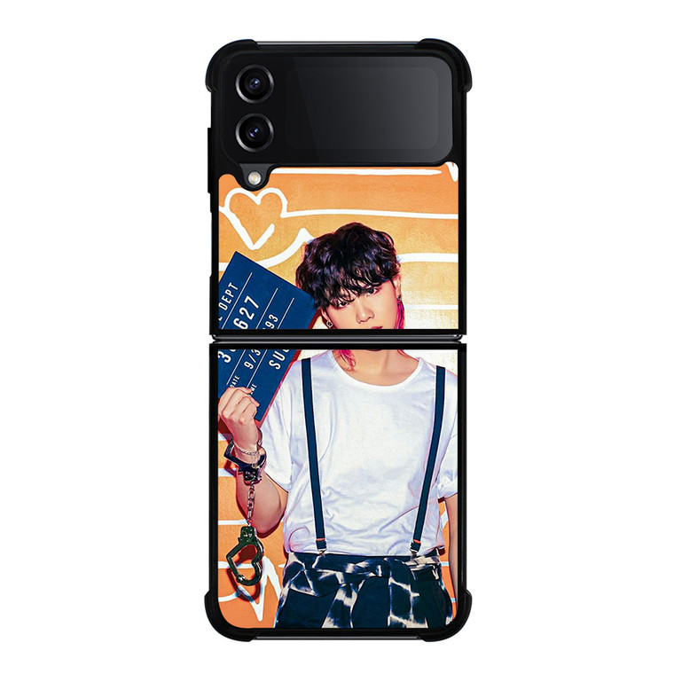 SUGA BTS BANGTAN BOYS KPOP Samsung Galaxy Z Flip 4 Case Cover