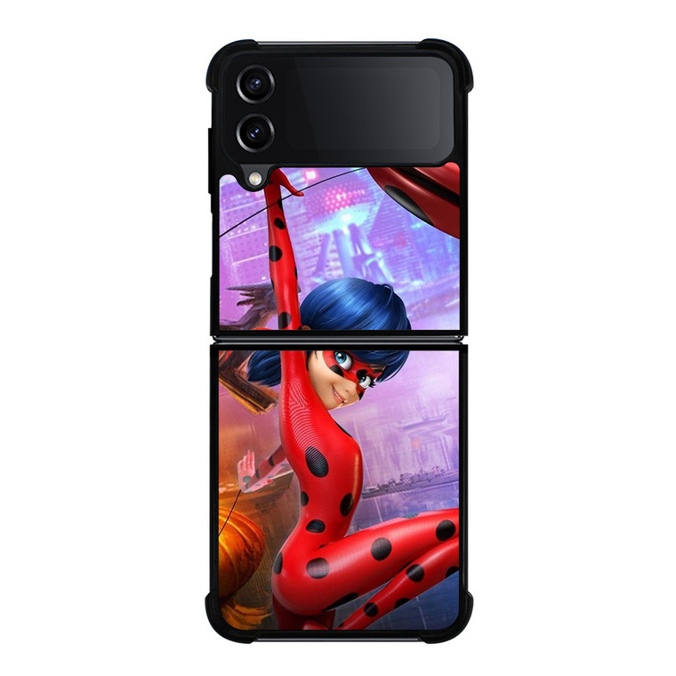 THE MIRACULOUS LADY BUG DISNEY Samsung Galaxy Z Flip 4 Case Cover