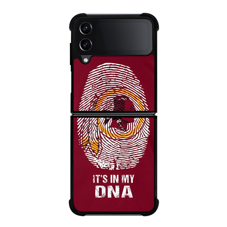 WASHINTON REDSKINS LOGO IT IS MY DNA Samsung Galaxy Z Flip 4 Case Cover