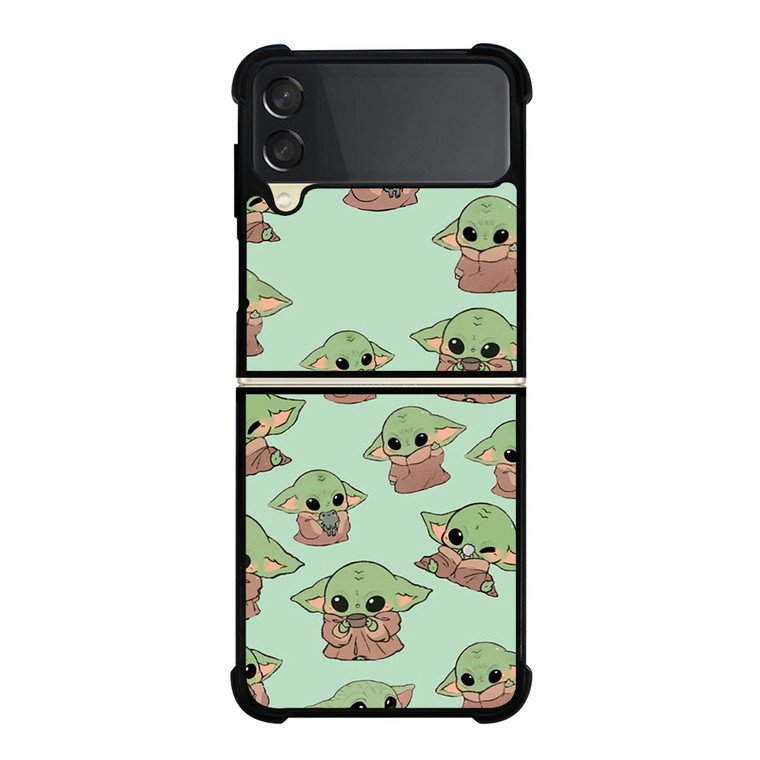 BABY YODA STAR WARS CARTOON Samsung Galaxy Z Flip 3 Case Cover