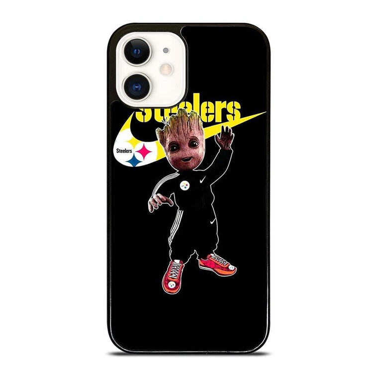 PITTSBURGH STEELERS GROOT NIKE iPhone 12 Case Cover