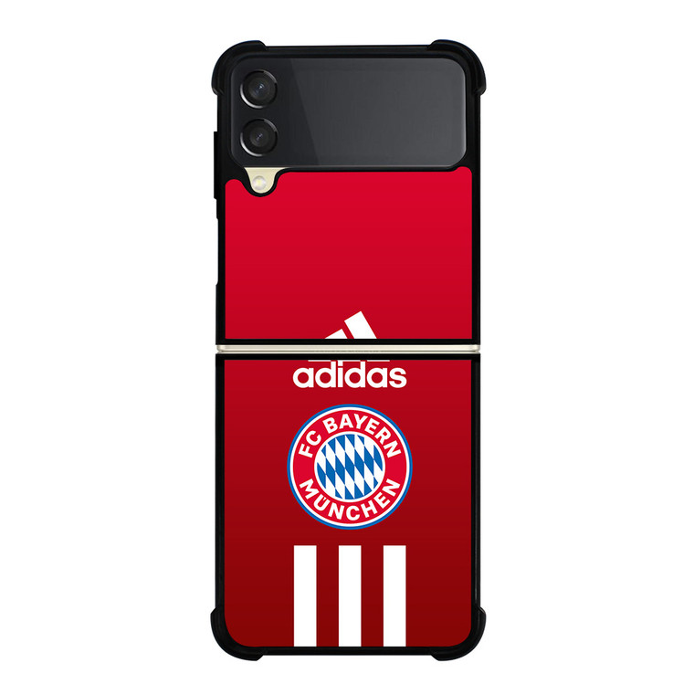 BAYERN MUNCHEN FC ADIDAS STRIPES Samsung Galaxy Z Flip 3 Case Cover