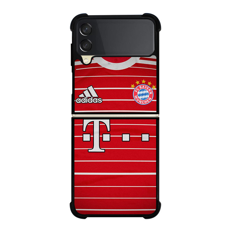 BAYERN MUNCHEN LOGO JERSEY MUNICH FOOTBALL Samsung Galaxy Z Flip 3 Case Cover