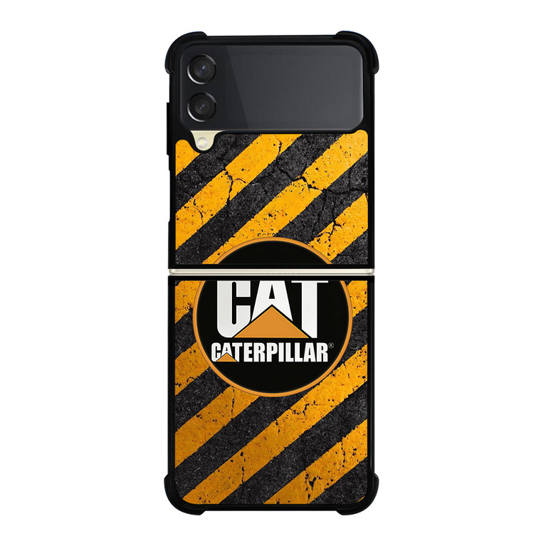 CATERPILLAR TRACTOR CAT LOGO ICON Samsung Galaxy Z Flip 3 Case Cover