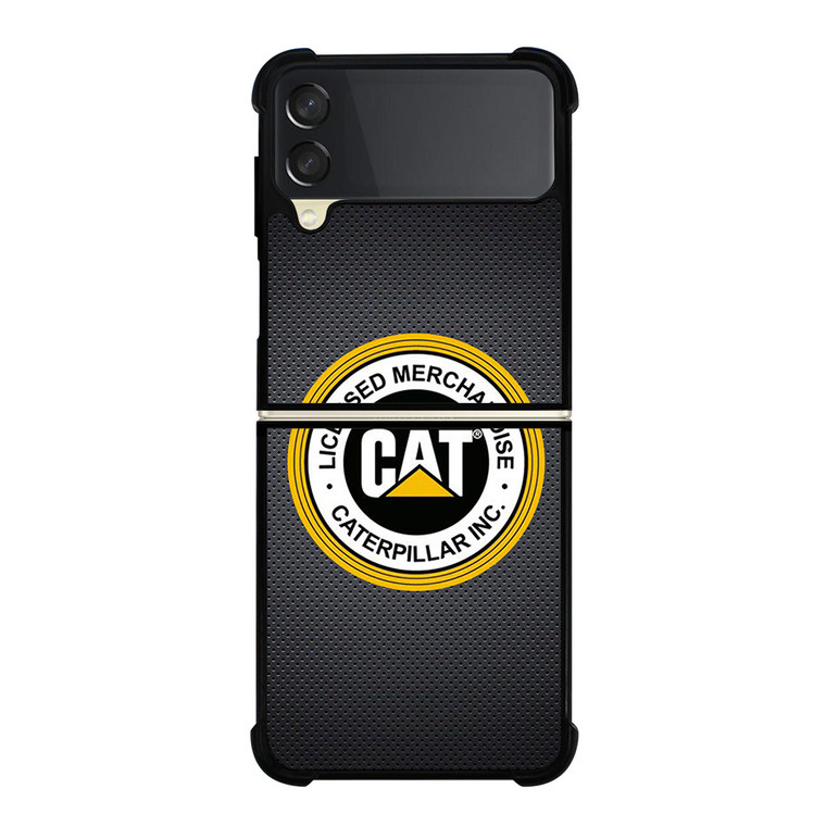 CATERPILLAR TRACTOR CAT LOGO MERCHANDISE ICON Samsung Galaxy Z Flip 3 Case Cover