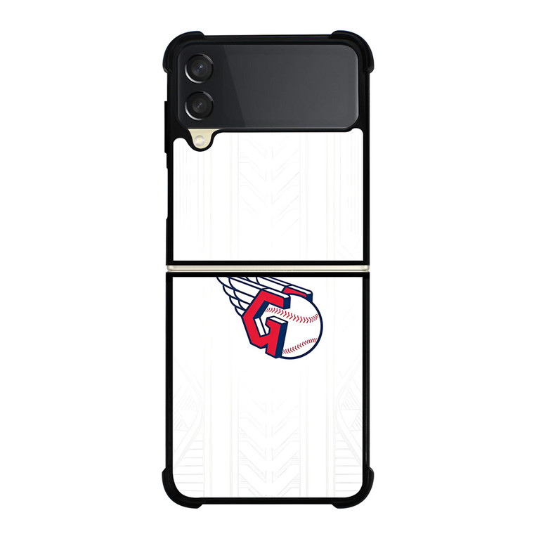 CLEVELAND GUARDIANS ICON BASEBALL TEAM LOGO Samsung Galaxy Z Flip 3 Case Cover
