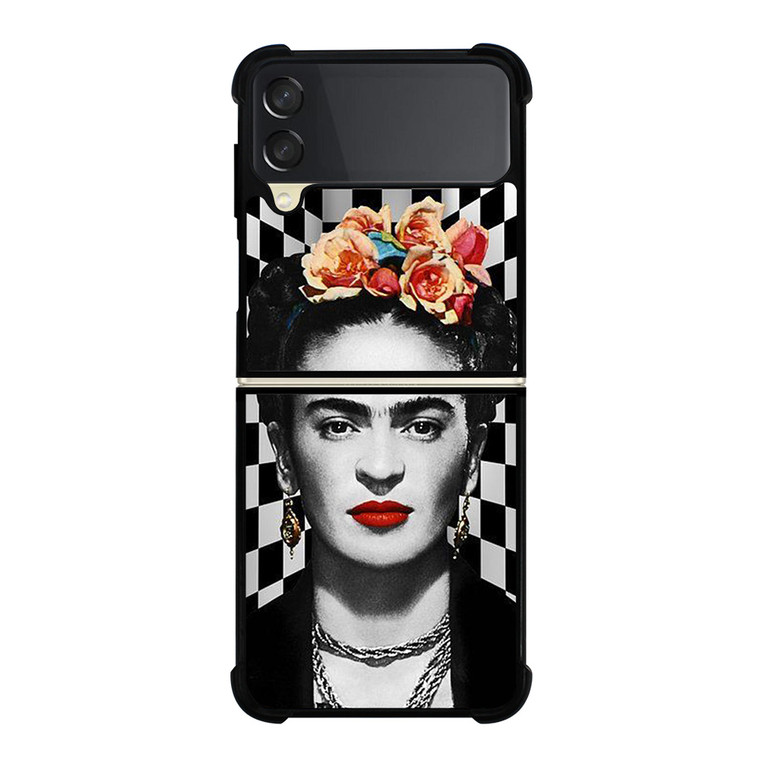 FRIDA KAHLO FACE ART Samsung Galaxy Z Flip 3 Case Cover