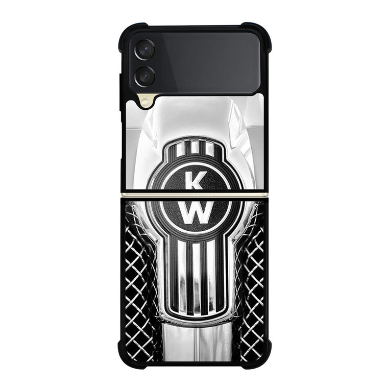 KENWORTH TRUCK SILVER LOGO Samsung Galaxy Z Flip 3 Case Cover