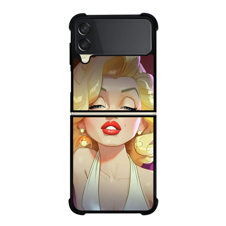MARILYN MONROE SEXY CARTOON Samsung Galaxy Z Flip 3 Case Cover