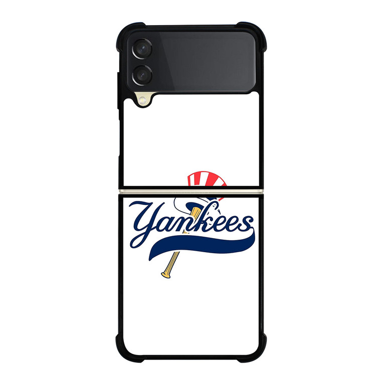 NEW YORK YANKEES ICON LOGO BASEBALL TEAM Samsung Galaxy Z Flip 3 Case Cover