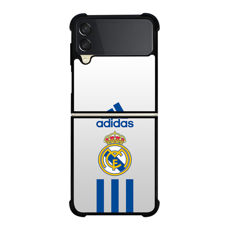 REAL MADRID CF ADIDAS STRIPES Samsung Galaxy Z Flip 3 Case Cover