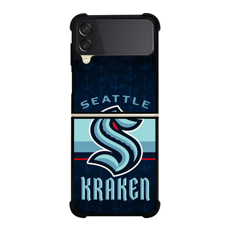 SEATTLE KRAKEN LOGO HOCKEY TEAM ICON Samsung Galaxy Z Flip 3 Case Cover
