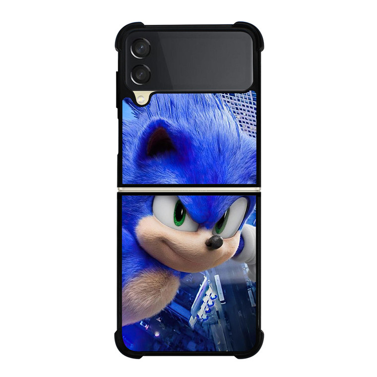 SONIC THE HEDGEHOG THE MOVIE Samsung Galaxy Z Flip 3 Case Cover