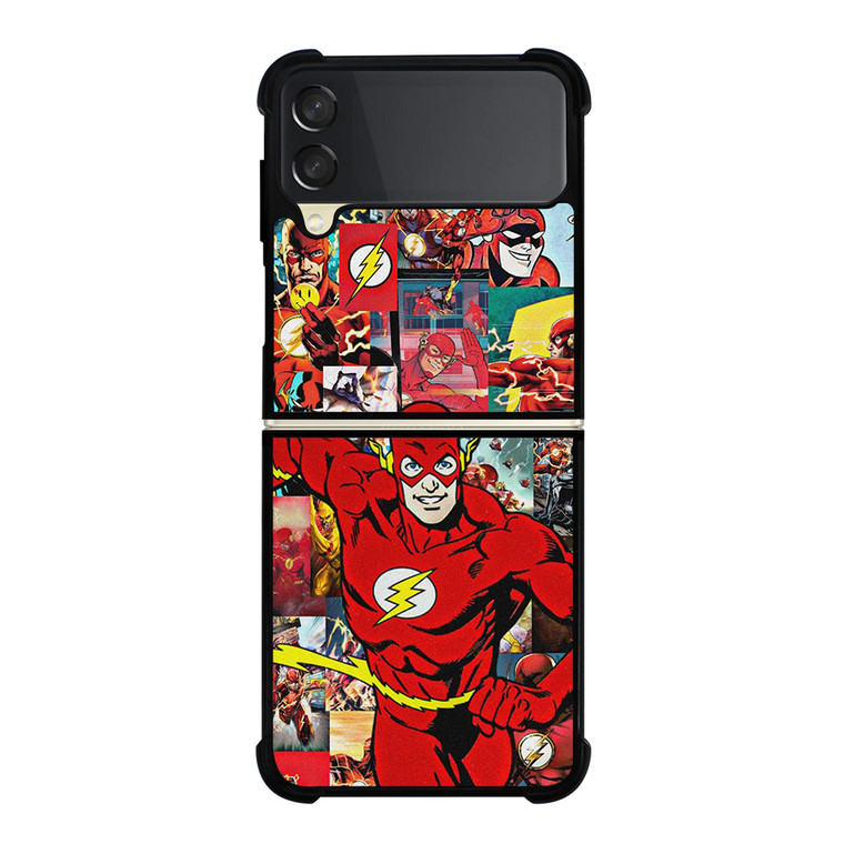 THE FLASCH CLASSIC DC COMICS RETRO Samsung Galaxy Z Flip 3 Case Cover