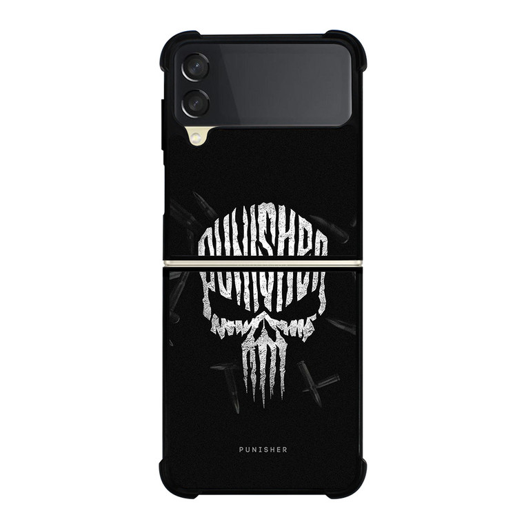 THE PUNISHER SKULL LOGO FRANK CASTLE MARVEL Samsung Galaxy Z Flip 3 Case Cover