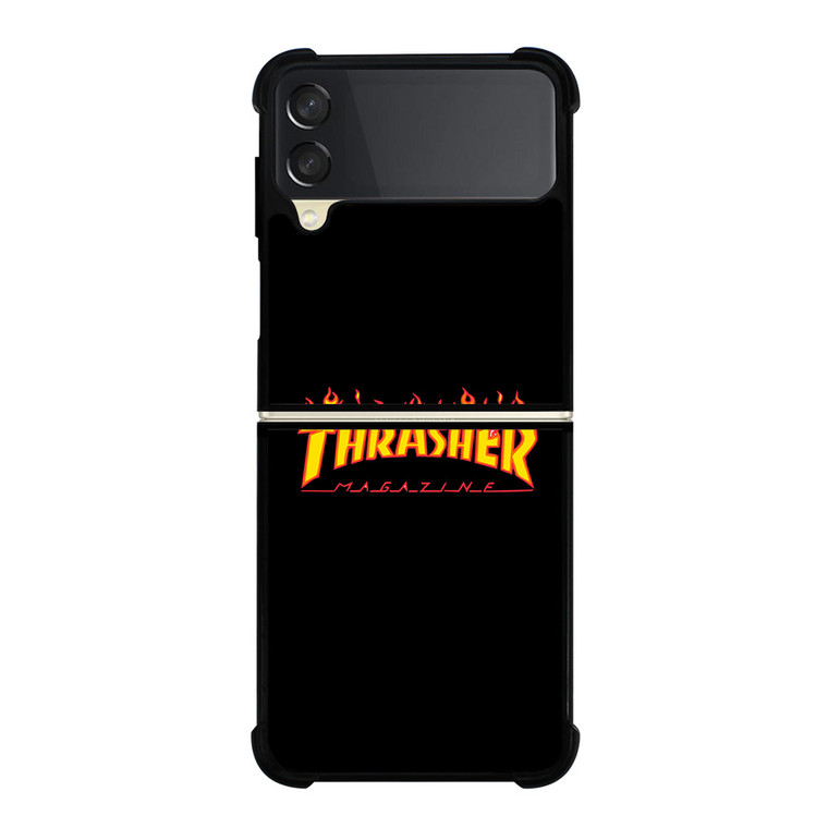 THRASHER LOGO SKATEBOARD MAGAZINE Samsung Galaxy Z Flip 3 Case Cover