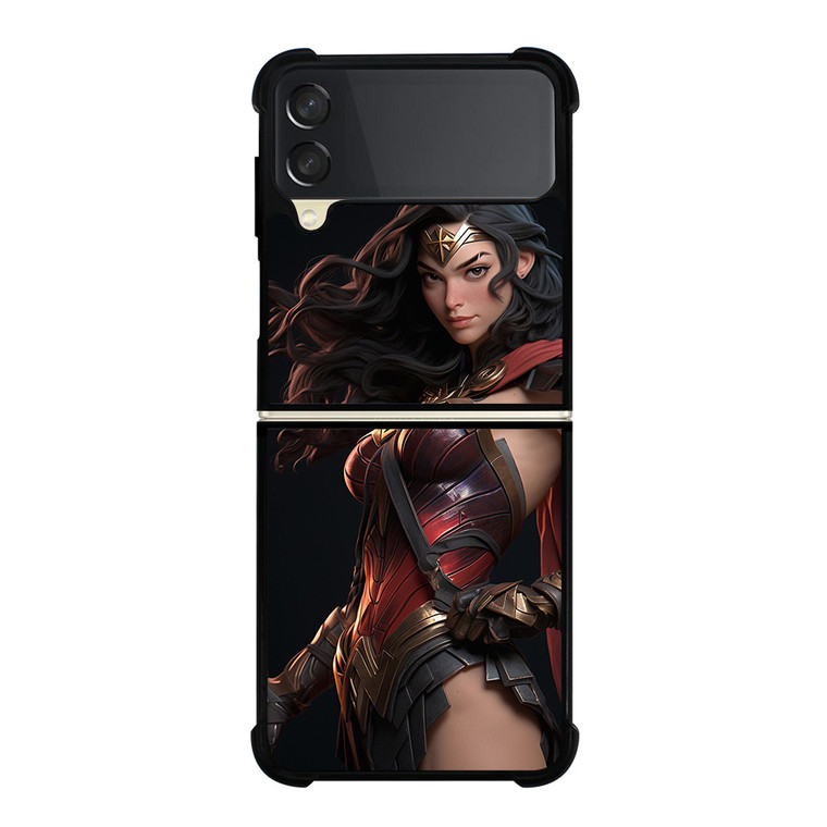 WONDER WOMAN DC COMIC BEAUTIFUL SUPERHERO Samsung Galaxy Z Flip 3 Case Cover