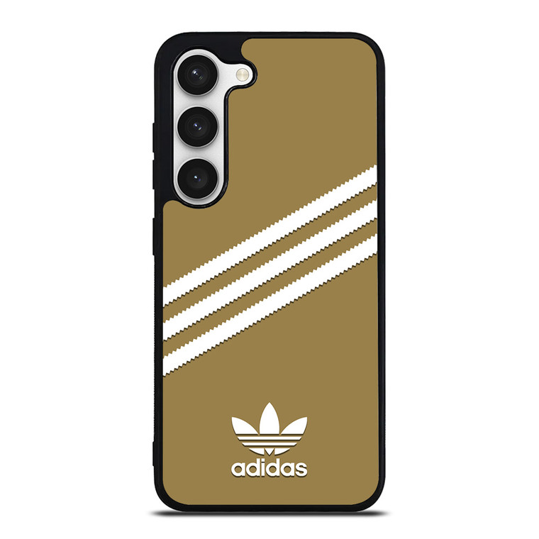 ADIDAS ORIGINALS STRIPES BEIGE Samsung Galaxy S22 Ultra Case Cover