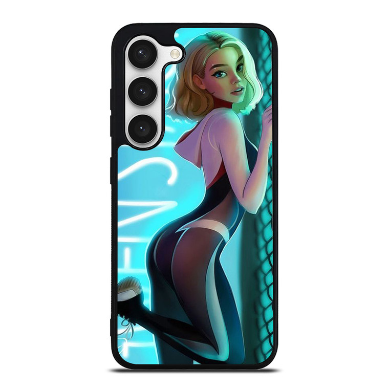 BEAUTIFUL SPIDER GWEN STACY SPIDER WOMEN VERSE Samsung Galaxy S22 Ultra Case Cover