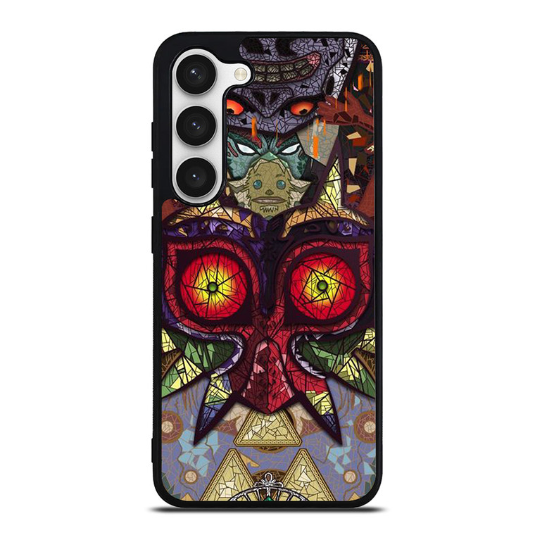 MAJORA MASK LEGEND OF ZELDA GAMES MOZAIK Samsung Galaxy S22 Ultra Case Cover