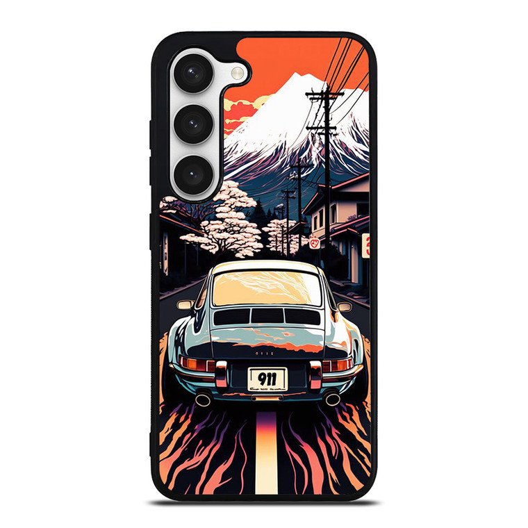 PORSCHE CAR 911 RACING CAR PAINTING Samsung Galaxy S22 Ultra Case Cover