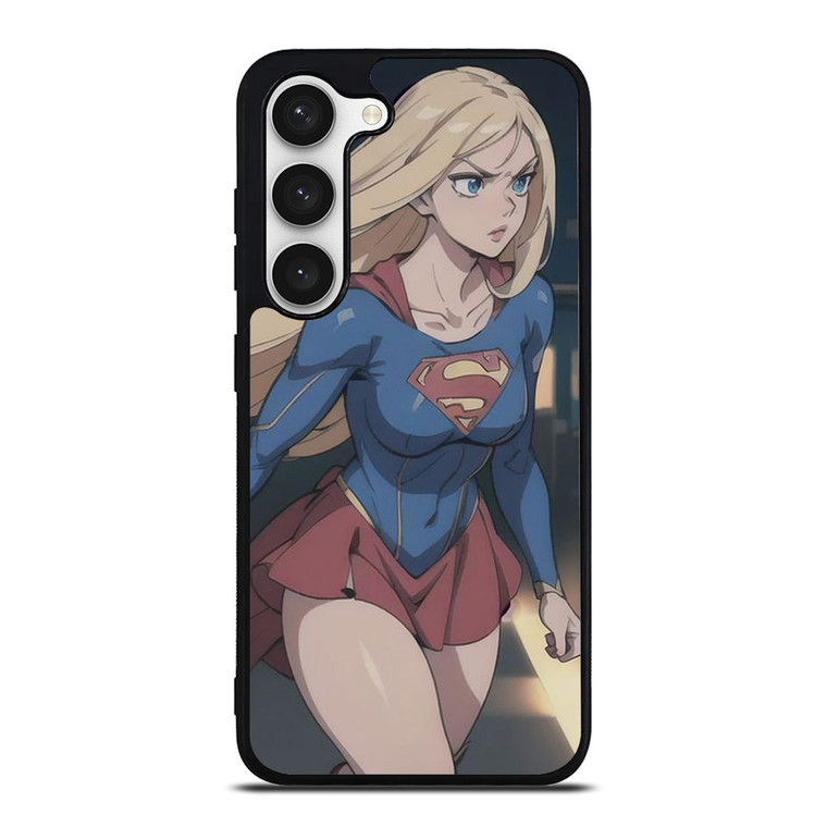 SUPER GIRL CARTOON MANGA ANIME Samsung Galaxy S22 Ultra Case Cover