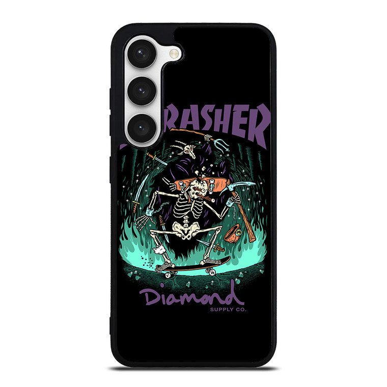 THRASHER DIAMOND SUPPLY CO Samsung Galaxy S22 Ultra Case Cover