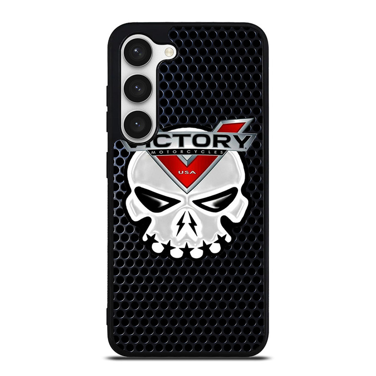 VICTORY MOTORCYCLE SKULL LOGO Samsung Galaxy S22 Ultra Case Cover