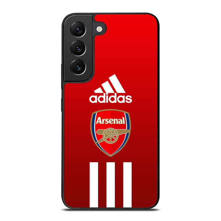 ARSENAL FC ADIDAS STRIPES Samsung Galaxy S22 Plus Case Cover ARSENAL FC ADIDAS STRIPES Samsung Galaxy S22 Plus Case Cover