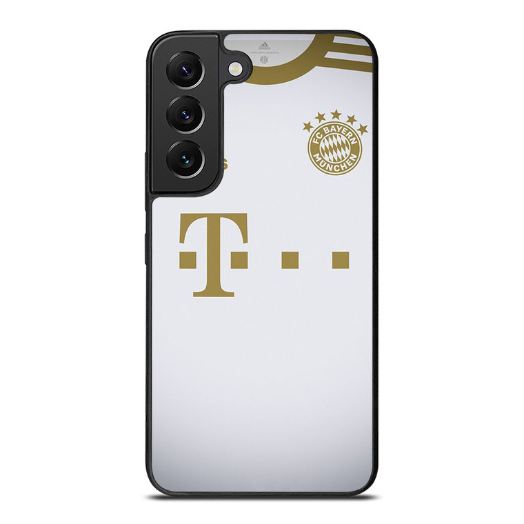 BAYERN MUNCHEN LOGO AWAY JERSEY FOOTBALL Samsung Galaxy S22 Plus Case Cover