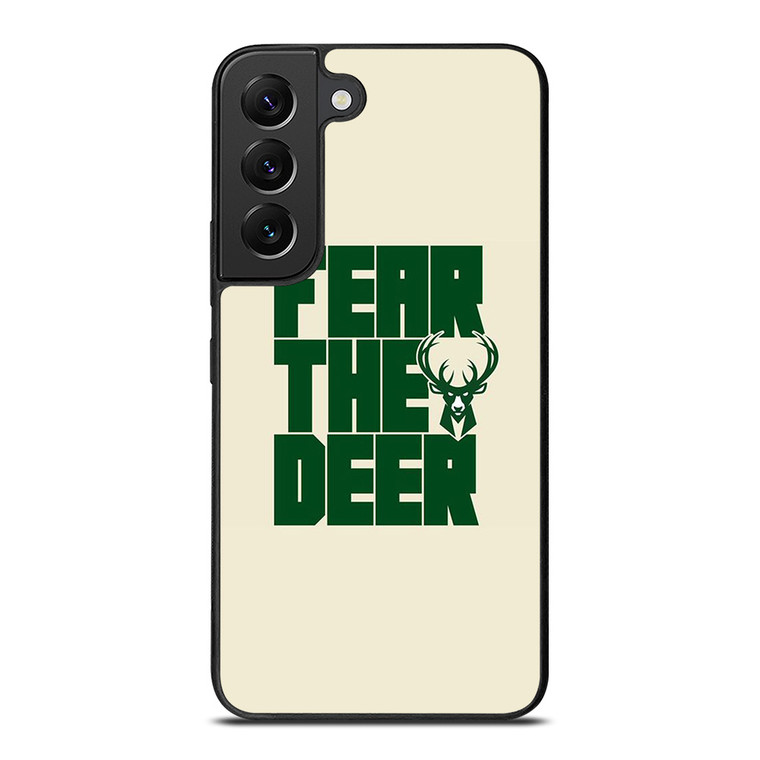 MILWAUKEE BUCKS LOGO BASKETBALL FEAR THE DEER Samsung Galaxy S22 Plus Case Cover