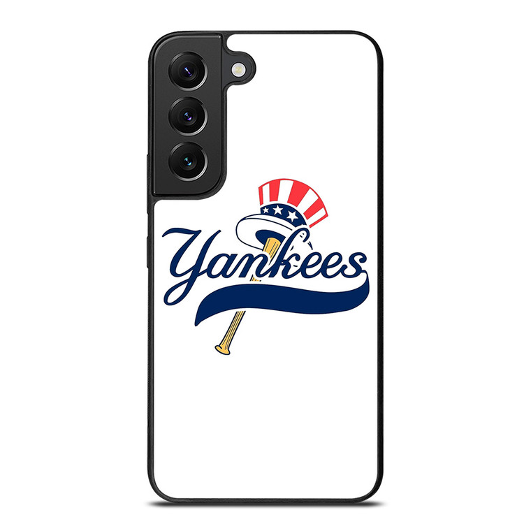 NEW YORK YANKEES ICON LOGO BASEBALL TEAM Samsung Galaxy S22 Plus Case Cover