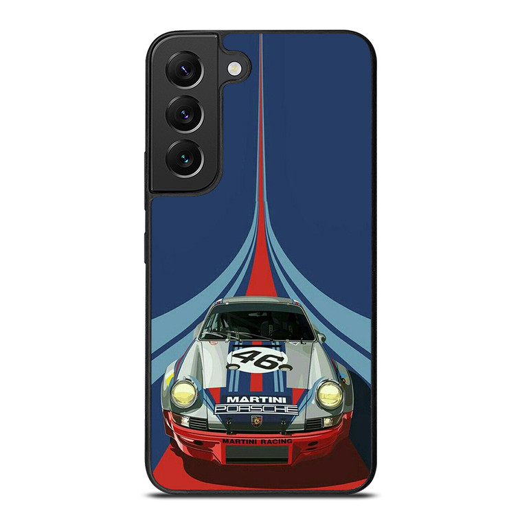 PORSCHE MARTINI RACING CAR LOGO 46 Samsung Galaxy S22 Plus Case Cover