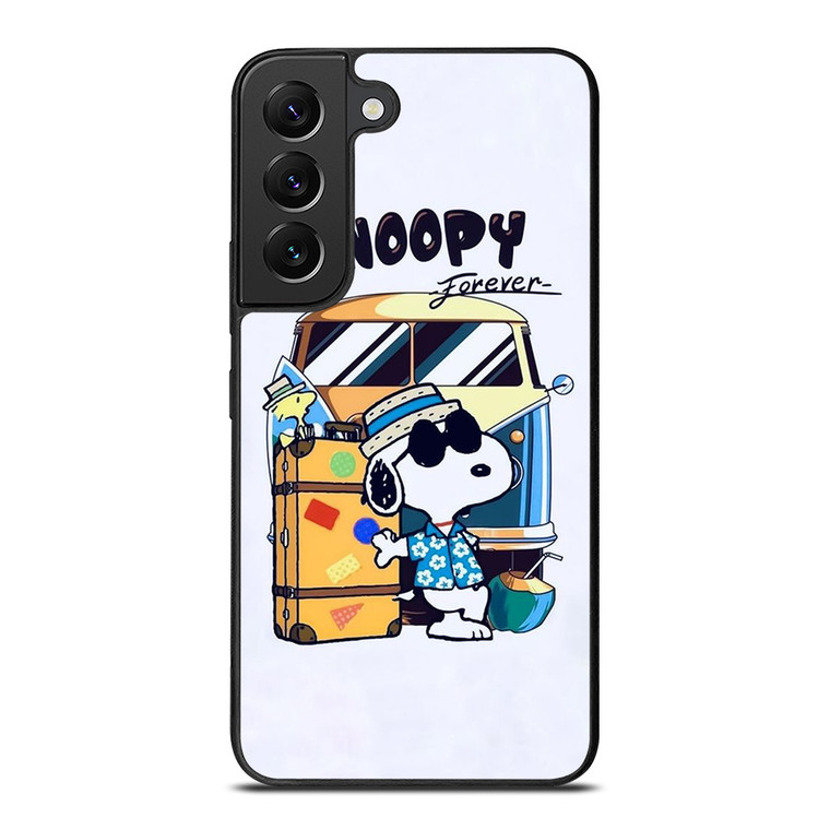 SNOOPY THE PEANUTS CHARLIE BROWN CARTOON FOREVER Samsung Galaxy S22 Plus Case Cover