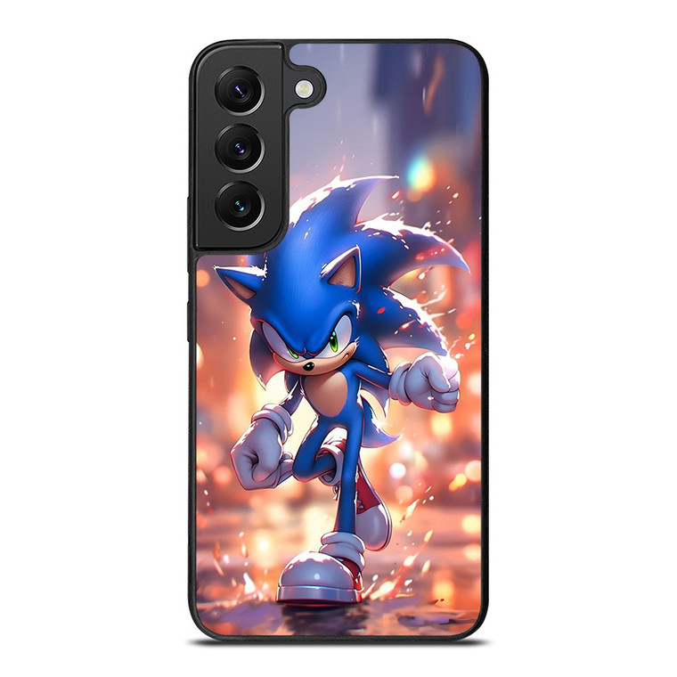 SONIC THE HEDGEHOG ANIMATION RUNNING Samsung Galaxy S22 Plus Case Cover