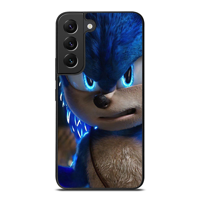 SONIC THE HEDGEHOG MOVIE FURIOUS FACE Samsung Galaxy S22 Plus Case Cover