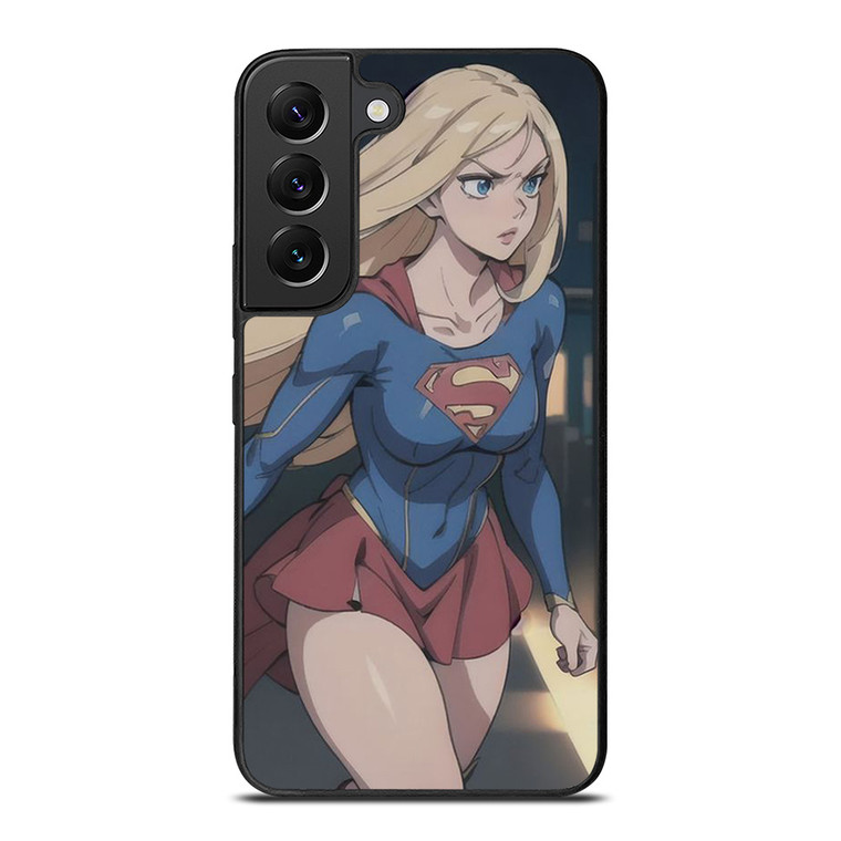 SUPER GIRL CARTOON MANGA ANIME Samsung Galaxy S22 Plus Case Cover