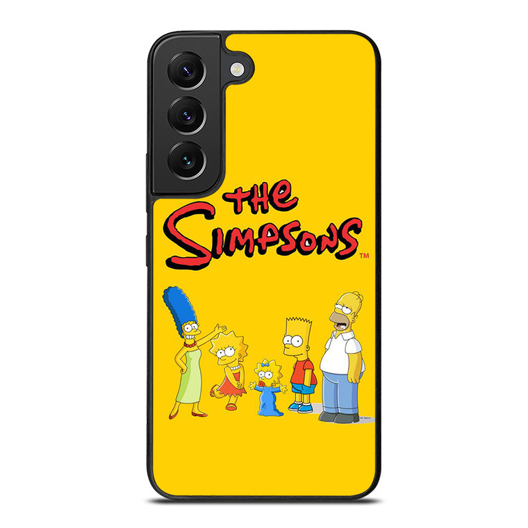 THE SIMPSONS FAMILY CARTOON Samsung Galaxy S22 Plus Case Cover