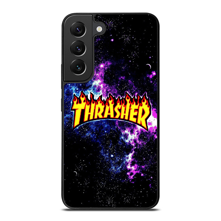 THRASHER LOGO NEBULA Samsung Galaxy S22 Plus Case Cover