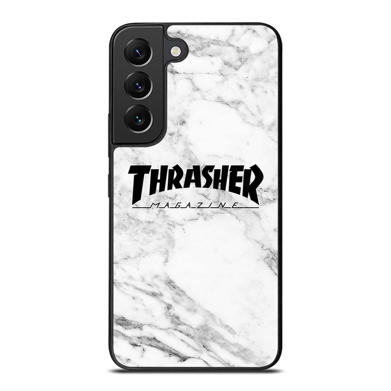 THRASHER SKATEBOARD MAGAZINE LOGO MARBLE Samsung Galaxy S22 Plus Case Cover