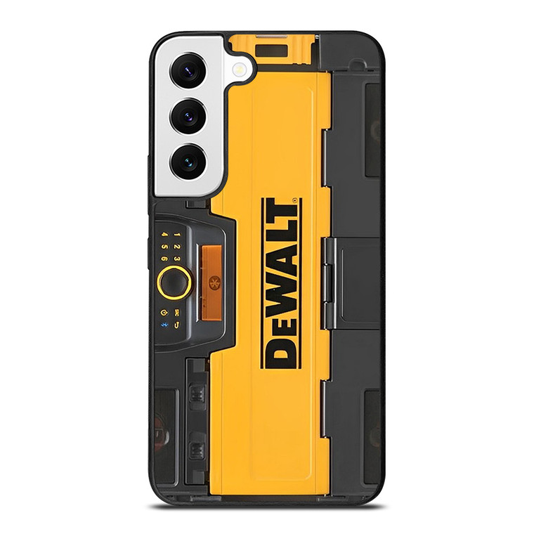 DEWALT TOOL LOGO ICON BLUETOOTH RADIO Samsung Galaxy S22 Case Cover