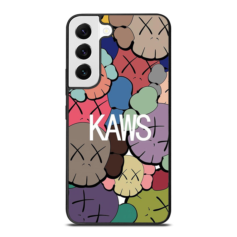 KAWS ICON FASHION FACES Samsung Galaxy S22 Case Cover