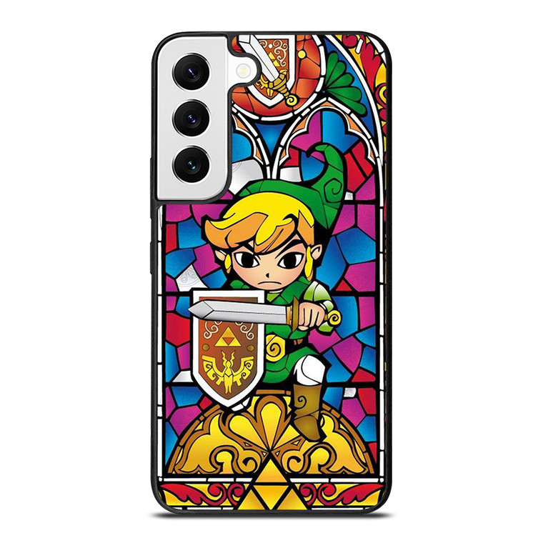 LEGEND OF ZELDA GAMES GLASS ART Samsung Galaxy S22 Case Cover