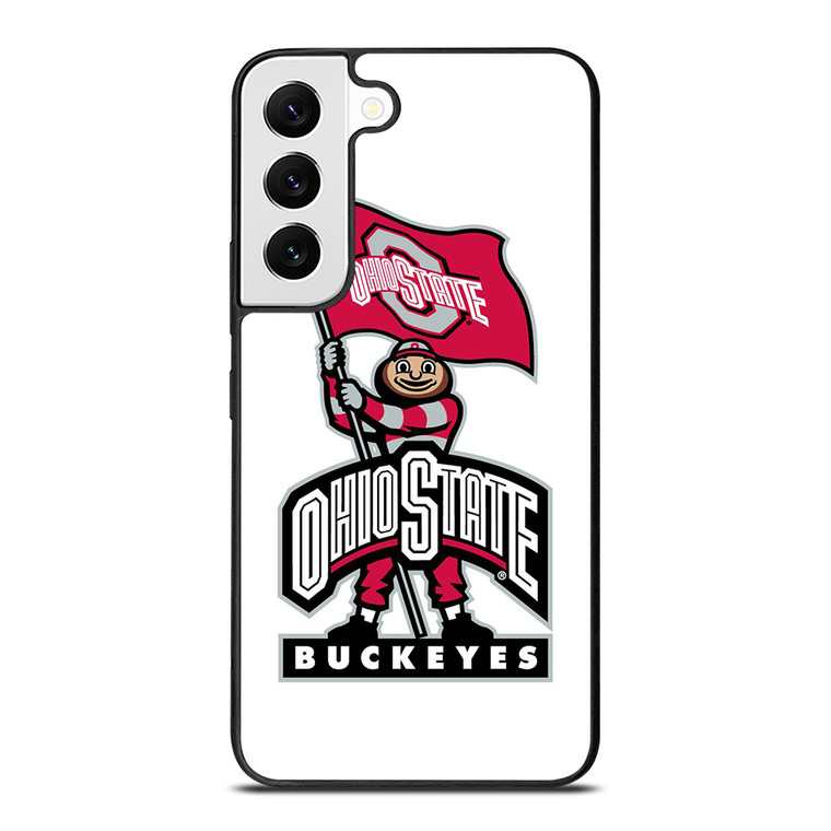 OHIO STATE BUCKEYES LOGO FOOTBALL MASKOT Samsung Galaxy S22 Case Cover