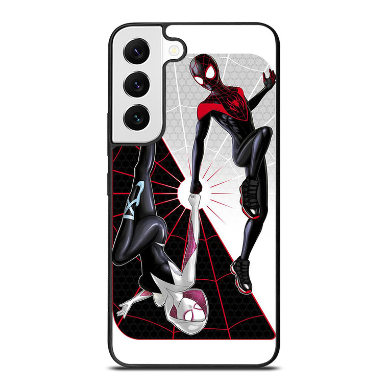 SPIDERMAN MILES MORALES SPIDER GWEN VERSE Samsung Galaxy S22 Case Cover