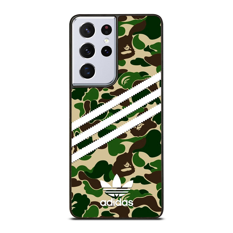 ADIDAS ORIGINALS STRIPES CAMO Samsung Galaxy S21 Ultra Case Cover