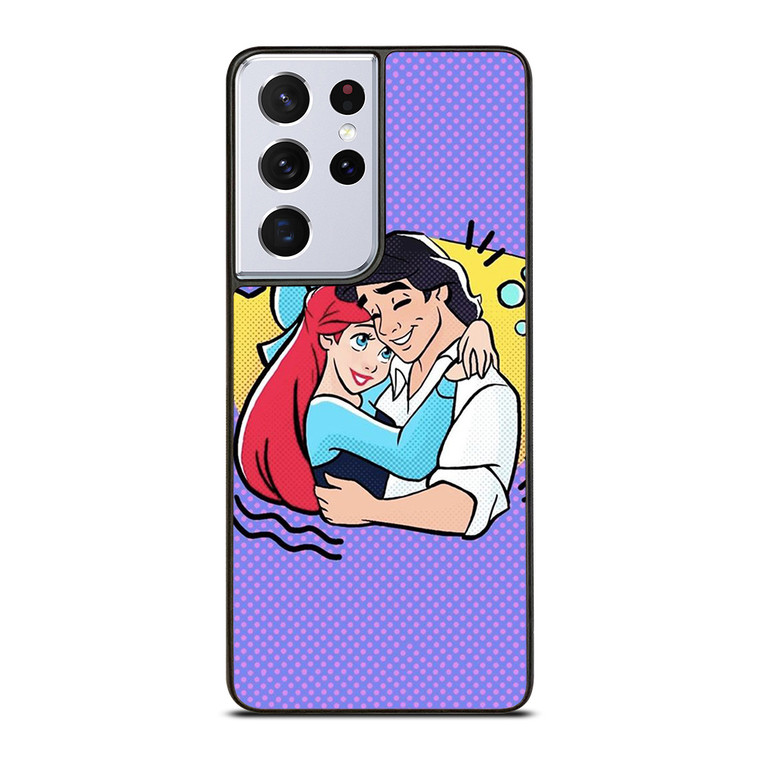 ARIEL AND ERICK THE LITTLE MERMAID CARTOON DISNEY Samsung Galaxy S21 Ultra Case Cover