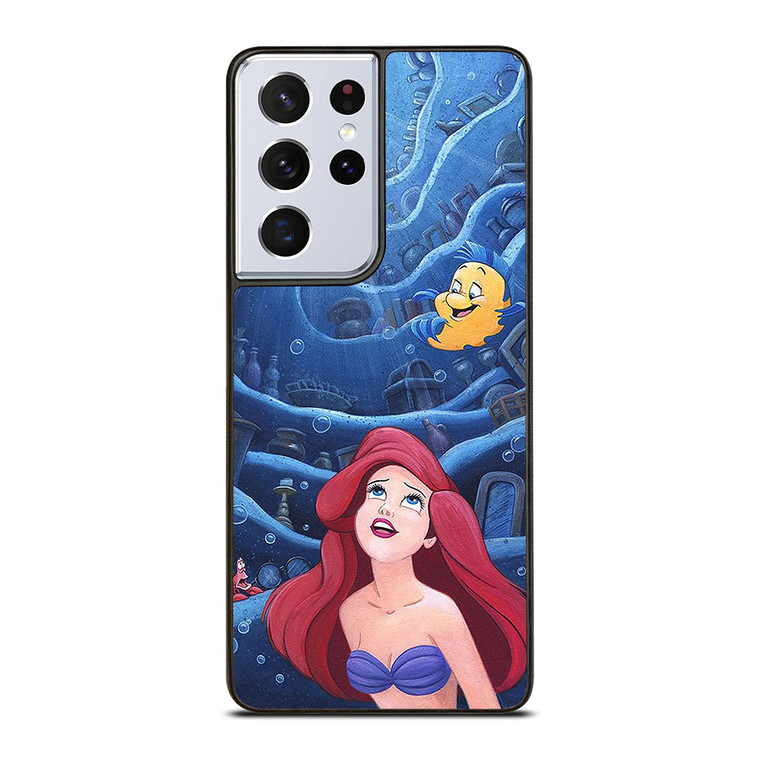 ARIEL THE LITTLE MERMAID CLASSIC DISNEY CARTOON Samsung Galaxy S21 Ultra Case Cover